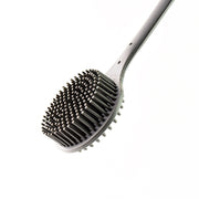 Silicone Back Scrubber Brush With Long Handle (1 Pc) thumbnail 3