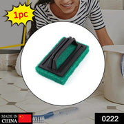 0222 Handle Scrubber Brush Widely Used By All Types Of Peoples For Washing Utensils And Stuffs In All Kinds Of Bathroom And Kitchen Places Etc. thumbnail 7