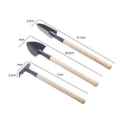 1598 Kids Garden Tools Set Of 3 Pieces (Trowel Shovel Rake) thumbnail 3