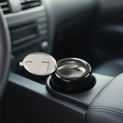 Round Smokeless Ashtray With Lid (1 Pc) thumbnail 4