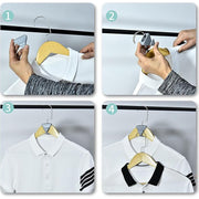 Multi-functional Plastic Triangle Hanger Connector Hooks 5 Pcs Set thumbnail 4