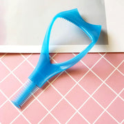 0382 3 In 1 Plastic Makeup Cosmetic Eyelash Tool Lash Mascara Applicator Eyelashes Guide Eyelashes Brush Curler Comb Eye Makeup Tool Female Supply (1 Pc) thumbnail 3
