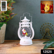 Mini Led Decorative Lantern With Santa Figurine  Handle (1 Pc) thumbnail 6