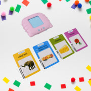 17900 Preschool Learning Toys Flash Cards For Small Kids Educational Toys English Words Learning Machine For Kids With 224 Words Birthday Gift For Kids Intelligent Electric Kids Language Card (1 Set) thumbnail 2