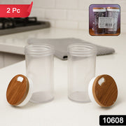 Ganesh Airtight Transparent Kitchen Storage Container Jar Set (2 Pc) thumbnail 7