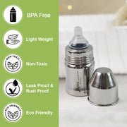 Apex Premium Stainless Steel Baby Feeding Bottle (125 Ml  1 Pc) thumbnail 5