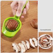 5970 Multipurpose Slicer With Seven Blades Egg Slicers Stainless Slicer Strawberry Tomato Kiwi Fruit Cutter Divider Separator thumbnail 4
