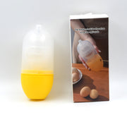 7156a Manual Egg Puller Scrambler Household White Egg Yolk Mixer Kitchen Tool Mix Manual Scrambler Convenient Without Breaking Eggs. thumbnail 4