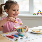 Unicorn Theme Kids Spoon And Fork With Plastic Handle Set (4 Pc Set) thumbnail 5