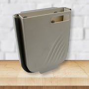 Hanging Trash Can For Kitchen Cabinet Door Small Collapsible Foldable Waste Bins Hanging Trash Holder For Bathroom Bedroom Office Car Portable thumbnail 1