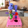 Scoop And Play Set Color Dough For Kids Play Toys Ice Cream Maker Machine (36 Pcs Set)