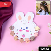 Premium Flower-shaped Mini Hair Claw Clip Set thumbnail 5