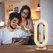 6878 Touch Control Crystal Table Desk Lamp 3-way Dimmable Light Usb Rechargeable Crystal Diamond Table Lamp Exquisite Night Stand Light Lamp Beside Lamp For Bedroom Living Room Decorative Desk Lamp thumbnail 4