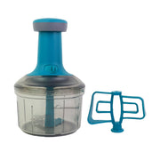 Supermom Premium Manual Push Chopper And Vegetable Cutter (750ml  1 Pc) thumbnail 1