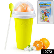 Smoothies Maker Cup Magic Quick Frozen Smoothies Cup Cooling Cup Double Layer Squeeze Cup Slushy Maker (1 Pc) thumbnail 6
