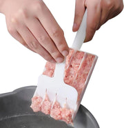 5913 Small Meatball Maker - Creative Meatball Scoop Multi-function Ball Maker  Portable Maker For Making Cake Balls Ice Cream Spoon Hand Cutting Scoop(2pc Set) thumbnail 5