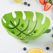 Leaf-shaped Plastic Fruit Basket (1 Pc) thumbnail 5