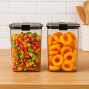 1200 Ml Airtight Lock  Lock Food Storage Container Set  2 Piece thumbnail 4