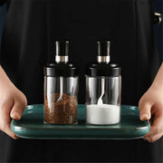 Transparent Glass Storage Jar With Built-in Spoon Approx 250ml thumbnail 5