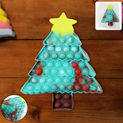 Premium Tree Shape Silicone Pop It Fidget Toy (1 Pc) thumbnail 2