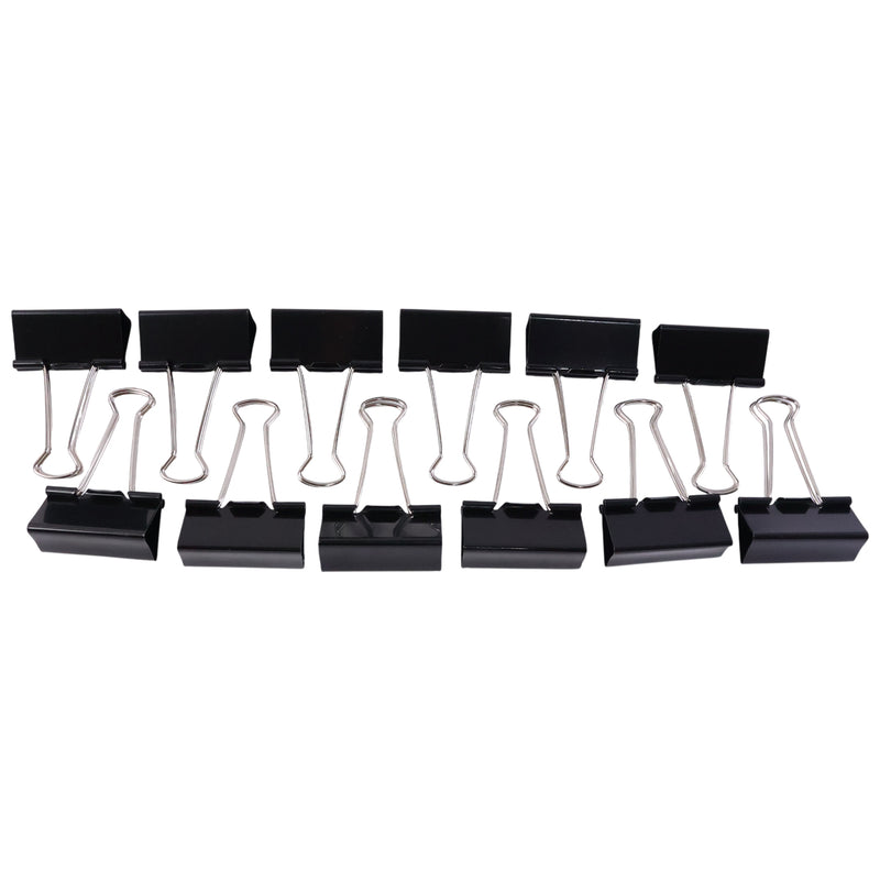 51 Mm Large Binder Clips (12 Pc Set)