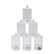 Led Crystal Effect Flameless Candle Light Set (5 Pc) thumbnail 1
