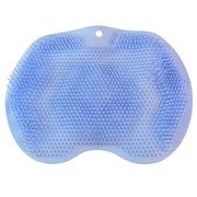9310 Silicone Bath Massage Cushion With Suction Cup Shower Foot Scubber Brush Foot Bath Mat Scrubber Anti-slip Exfoliating Dead Skin Massage Pad Lazy Wash Feet Bathroom Mat thumbnail 4