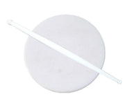 2136 White Plastic Rolling Belan For Chapati Making thumbnail 1