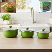 Signature Multipurpose Kitchen Serving Bowl (1000ml1400ml2200ml3 Pc Set) thumbnail 1