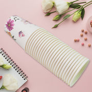 Disposable Paper Cups Disposable Tea Coffee Cups (24 Pcs Set  Mix Color  Design) thumbnail 5