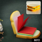 8072 Sandwich Shaped Notepad  Sticky Notes  Memo Pads Unique Mini Notes (Multicolor) thumbnail 5