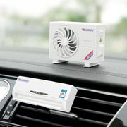Ac Design Solar-powered Car Air Freshener Built-in Perfume Diffuser For Dashboard And Ac Vent thumbnail 3