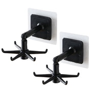 4650 360 Rotatable  Hooks For Hanging (Pack Of 2) (Brown Box) thumbnail 5
