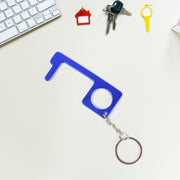 Metal Key Shape Keychain Door Opener Tool (1 Pc) thumbnail 2