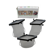 5985  Reusable Silicone Food Storage Bag 3 Bag Set Leakproof Lock Reusable Flat Bottom Freezer Bags Sandwich Bags  Silicone Food Grade Kids Snack Bags  Bpa Free Microwave Dishwasher Safe thumbnail 3