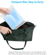 4867 Non-slip Silicone Rain Reusable Anti Skid Waterproof Fordable Boot Shoe Cover thumbnail 4