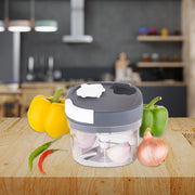 2673 Handy Chopper And Slicer Used Widely For Chopping And Slicing Of Fruits Vegetables Cheese Etc. Including All Kitchen Purposes thumbnail 4
