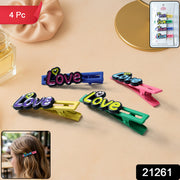 Decorative Hair Clip Set (4 Pc) thumbnail 7