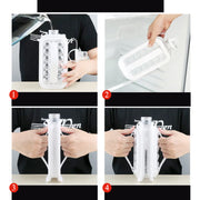 5359 Ice Tray Foldable Ice Cube Molds With Lid2-in-1 Ice Box Ice Cube Speeder Ice Ball Maker Ice Cube Making Bottle14-ice Balls For Outing Camping Hiking thumbnail 4