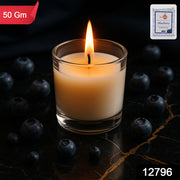 Inlief  Blueberry Soy-blend Votive Candle Glass  50 Gm (1 Pc) thumbnail 7