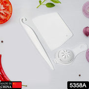 5358a  Cake Making And Decorating Tools Combo Suitable For Kitchen Home And Bakery ( 3pc Set ) thumbnail 5