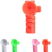 Cable Cord Protector Saver With Suction End (Suction Winder  4 Pcs Set) thumbnail 4