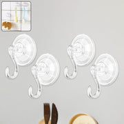 Plastic Suction Cup Hooks (10 Pcs Set) thumbnail 2