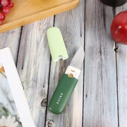 10052 Multifunctional Peeler Two In One Fruit Knife Fruit And Vegetable Cutting Knife+sawtooth Peeler Apple Carrot Potato Fruit Slice Antiskid thumbnail 3