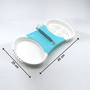 2693 Adjustable Cut N Wash Used In All Kinds Of Household And Kitchen Purposes For Cutting And Washing Simultaneously Of Vegetables And Fruits Etc. thumbnail 3