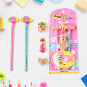 Fun Candy Design Pencil Set With Accessories Set (1 Set ) thumbnail 1