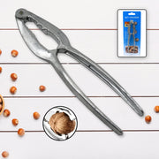 9357 Small Walnut Cracker Luxury Die Cast Stainless Alloy Nut Cutter Walnut Clamp Plier Portable Smart Walnut Akhrot Household Open Core Pliers For All Nuts thumbnail 1