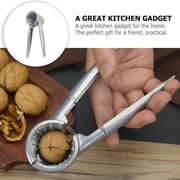 1782 Walnut Cracker Luxury Die Cast Stainless Alloy Nut Cutter Walnut Clamp Plier Portable Smart Walnut Akhrot Pincers Bottle Opener For Pecans Almonds Brazil Nuts thumbnail 6