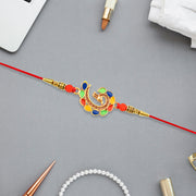 Modern Peacock Style Rakhi thumbnail 1