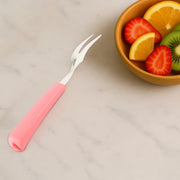 Premium Stainless Steel Fruit Fork Set  10 Pieces With Soft Non-slip Handle thumbnail 4